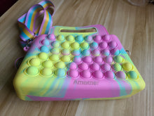Load image into Gallery viewer, Amerner Rubber Children's Multiple Activity Toys Pop Shoulder Bag Fidget Toys for Girls
