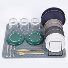 Load image into Gallery viewer, Meiliweser Silicone Dish Drying Mat For Kitchen