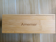 Load image into Gallery viewer, Amerner Bamboo Ziplock Bag Storage Organizer for Kitchen Counter